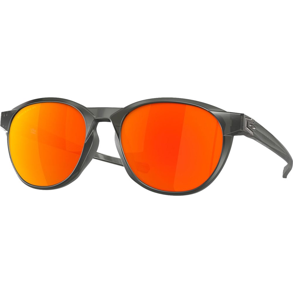Oakley Reedmace Prizm Sonnenbrille matte grey smoke