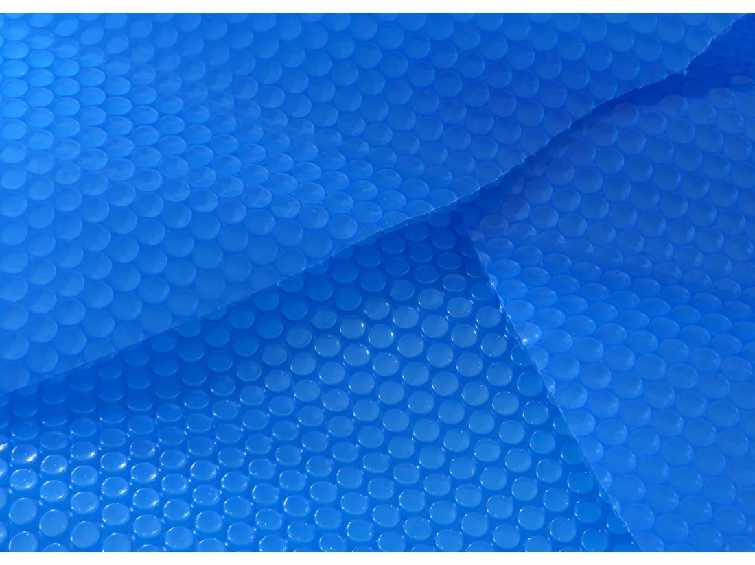 Couverture de piscine 200 µm, Revêtement pour piscine/pool, bâche thermique/solaire, bleu, épaisseur: 200 µm, rectangulaire, 8x4 m