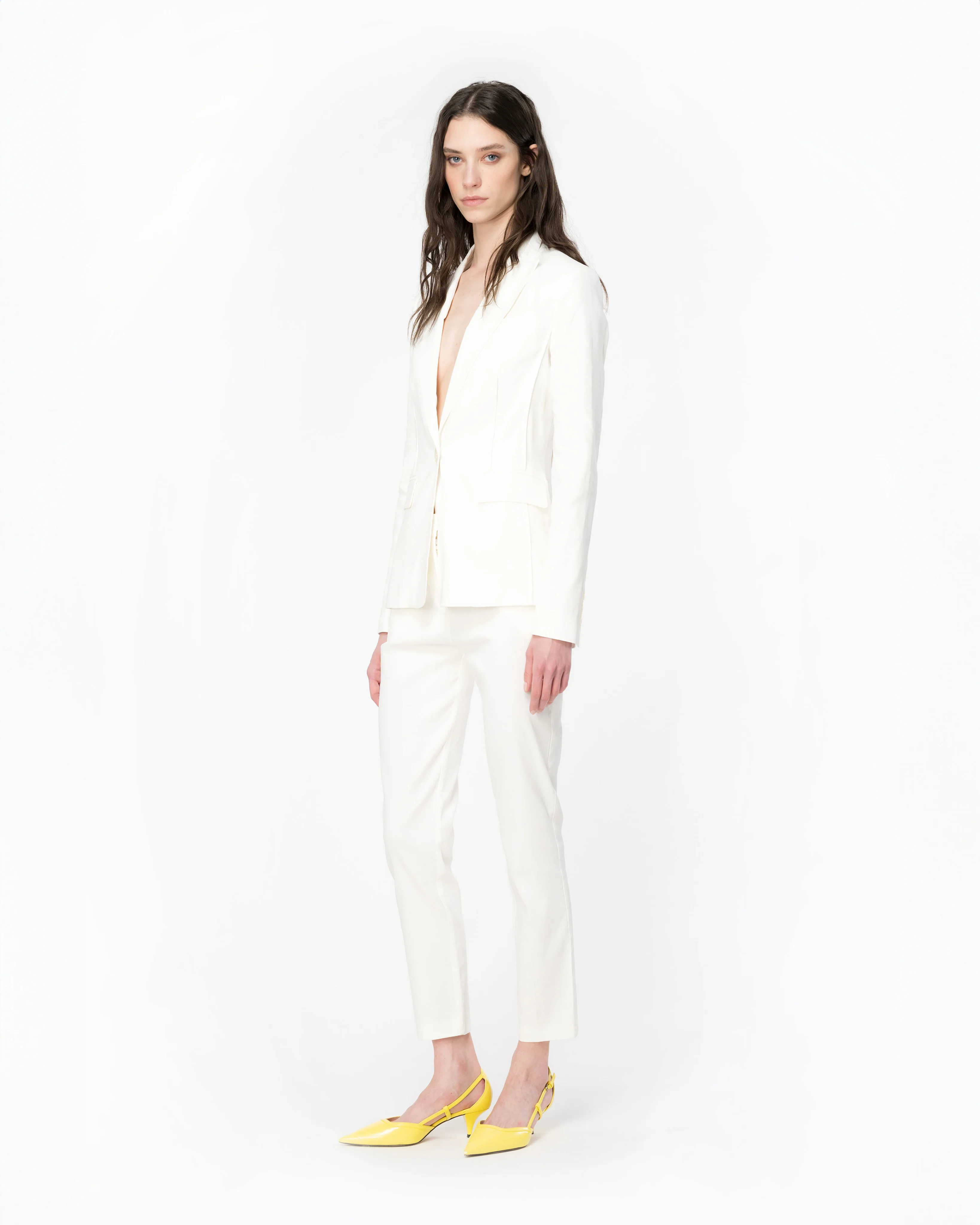 Blazer droit | Blanc