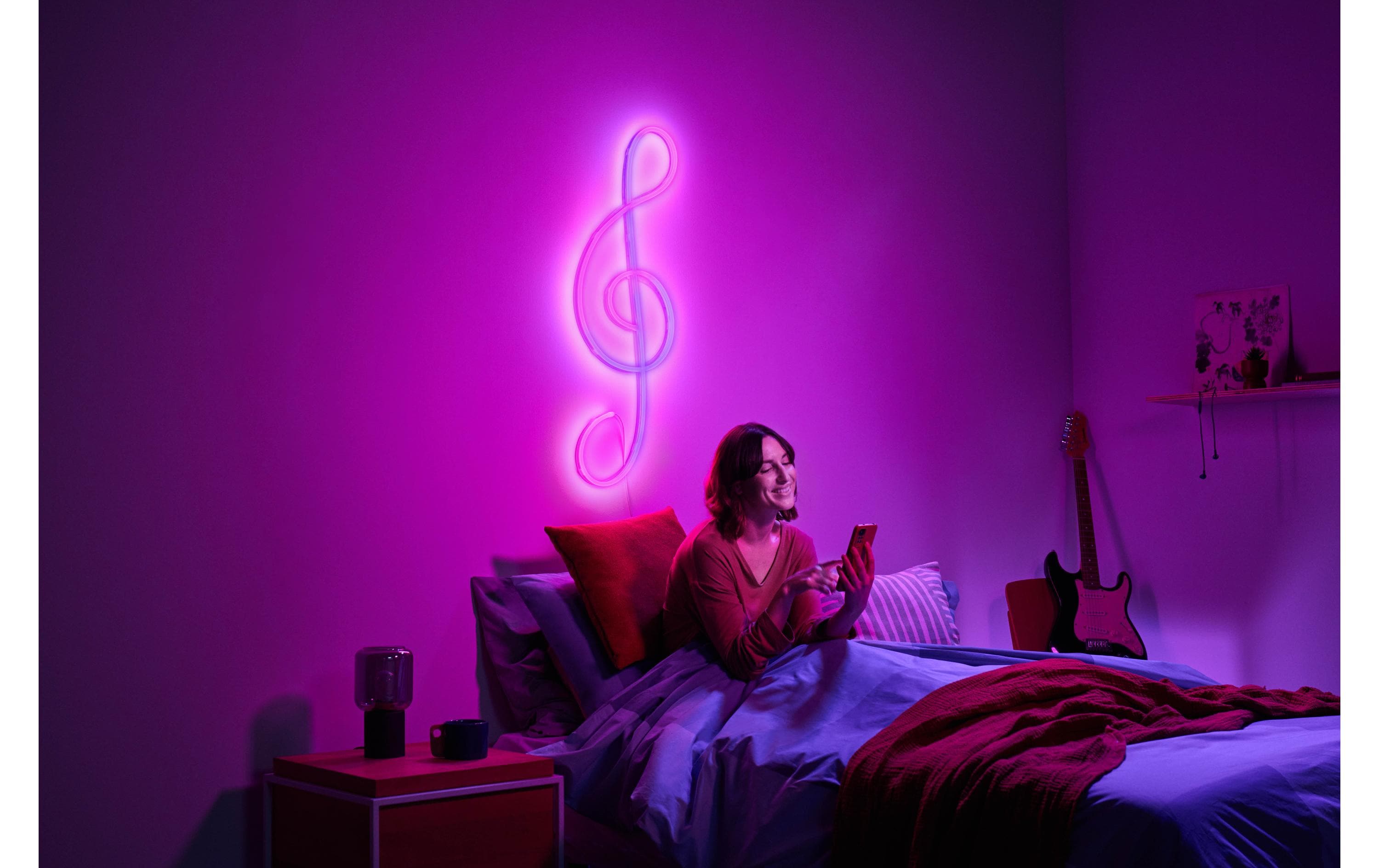 Flex Strip Tunable White & Color 3m, 400 lm, EinzelpackSmartes LED-Stripe, verbindbar über Matter, WLAN