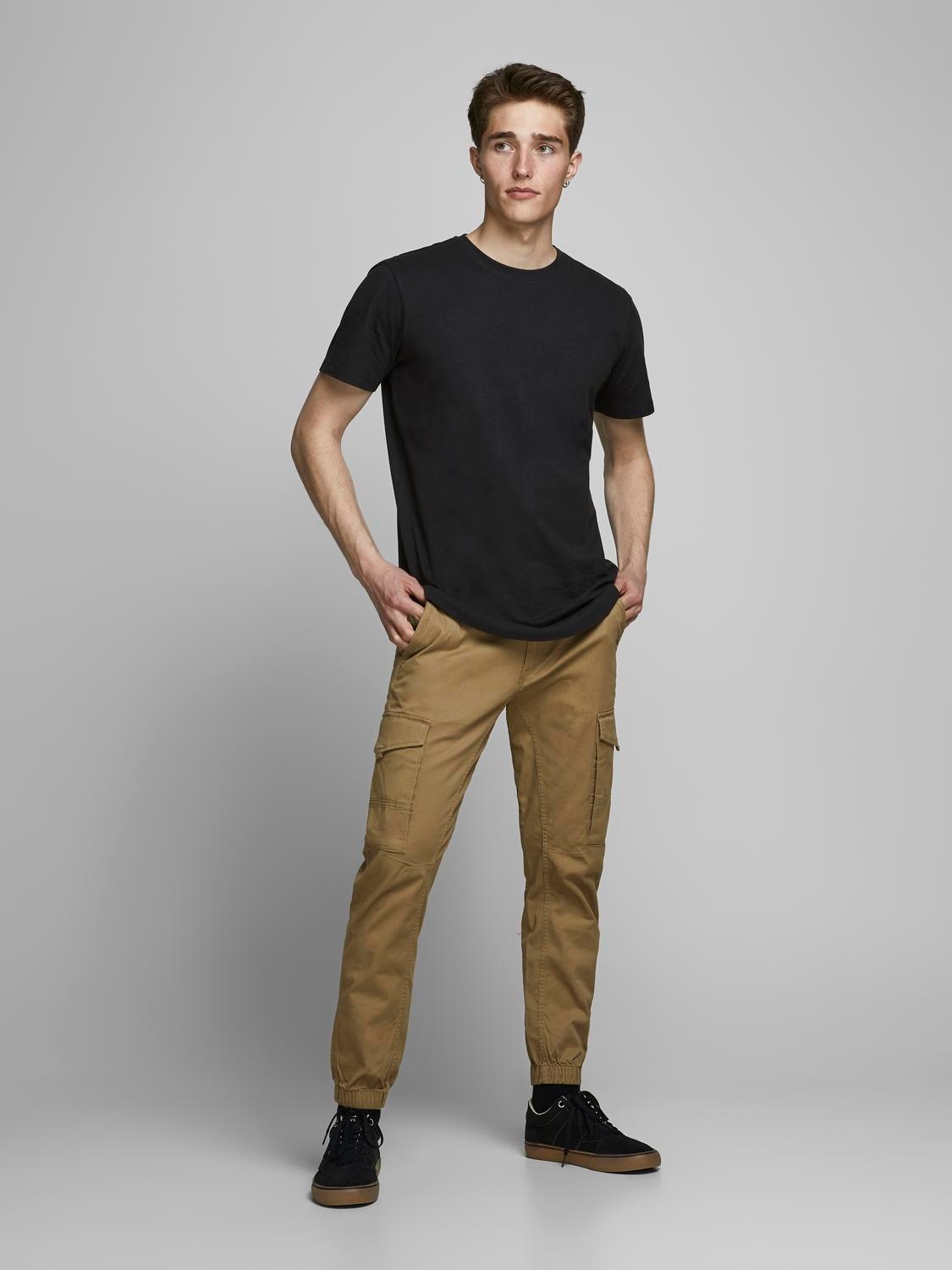 Jack & Jones T-Shirt »JJENOA TEE SS CREW NECK 5PK MP NOOS«, 5 Stk.