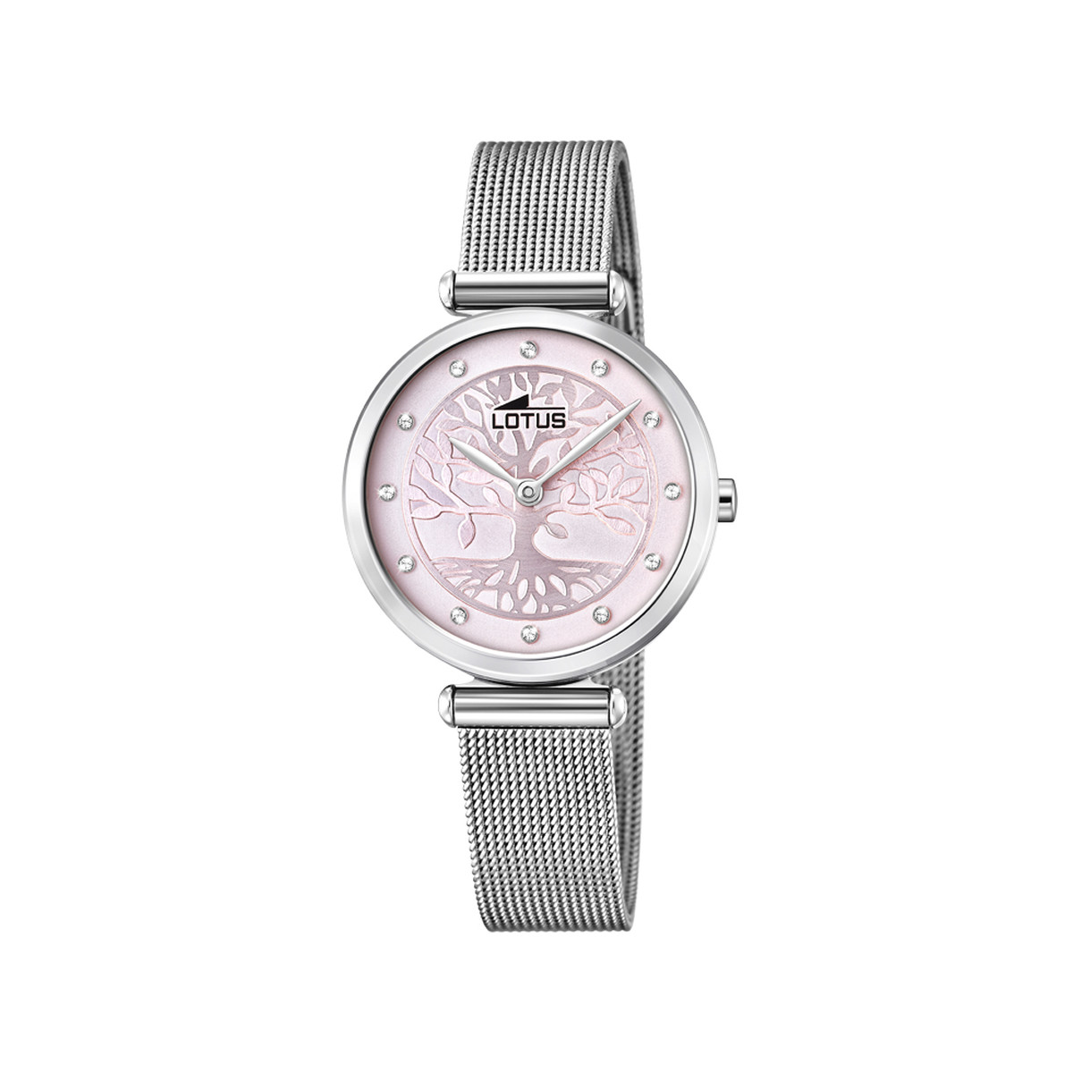 MONTRE LOTUS FEMME ACIER MAILLE MILANAISIE