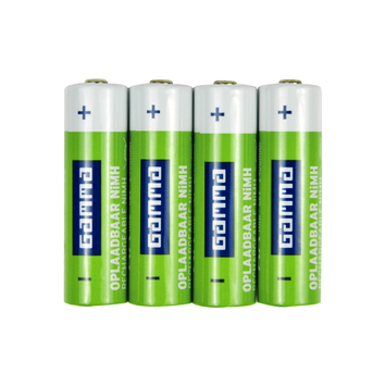 GAMMA Batterij Oplaadbaar AA 4 stuks