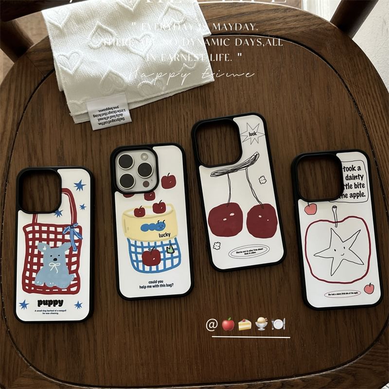 Fonekase - Print telefoonhoesje - Apple iPhone 16 Pro Max / 16 Pro / 16 Plus / 16 / 15 Pro Max / 15 Pro / 15 Plus / 15 / 14 Pro Max / 14 Pro / 14 Plus / 14 / SE / 13 Pro Max / 13 Pro / 13
