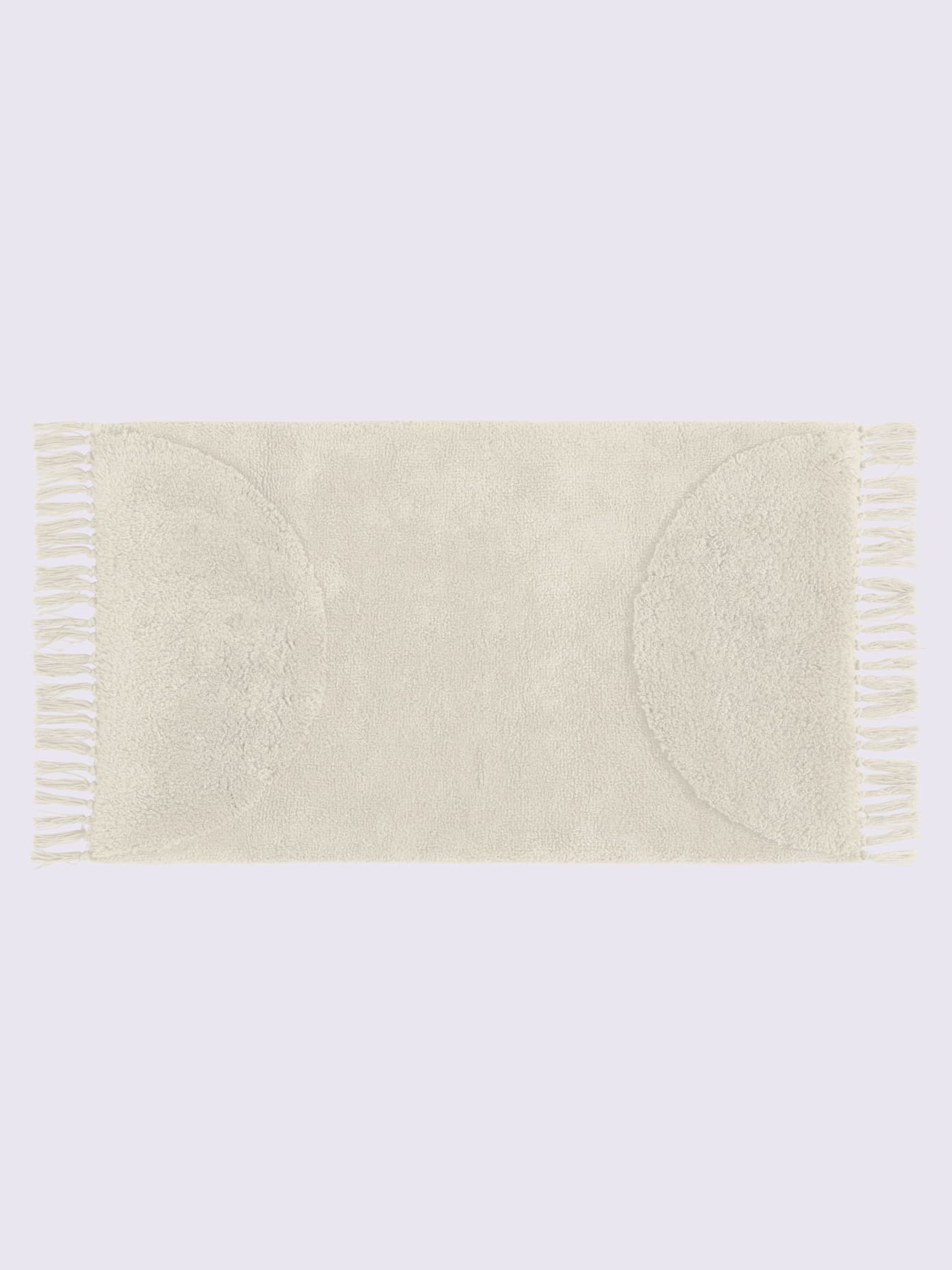 Tapis de bain en coton recyclé