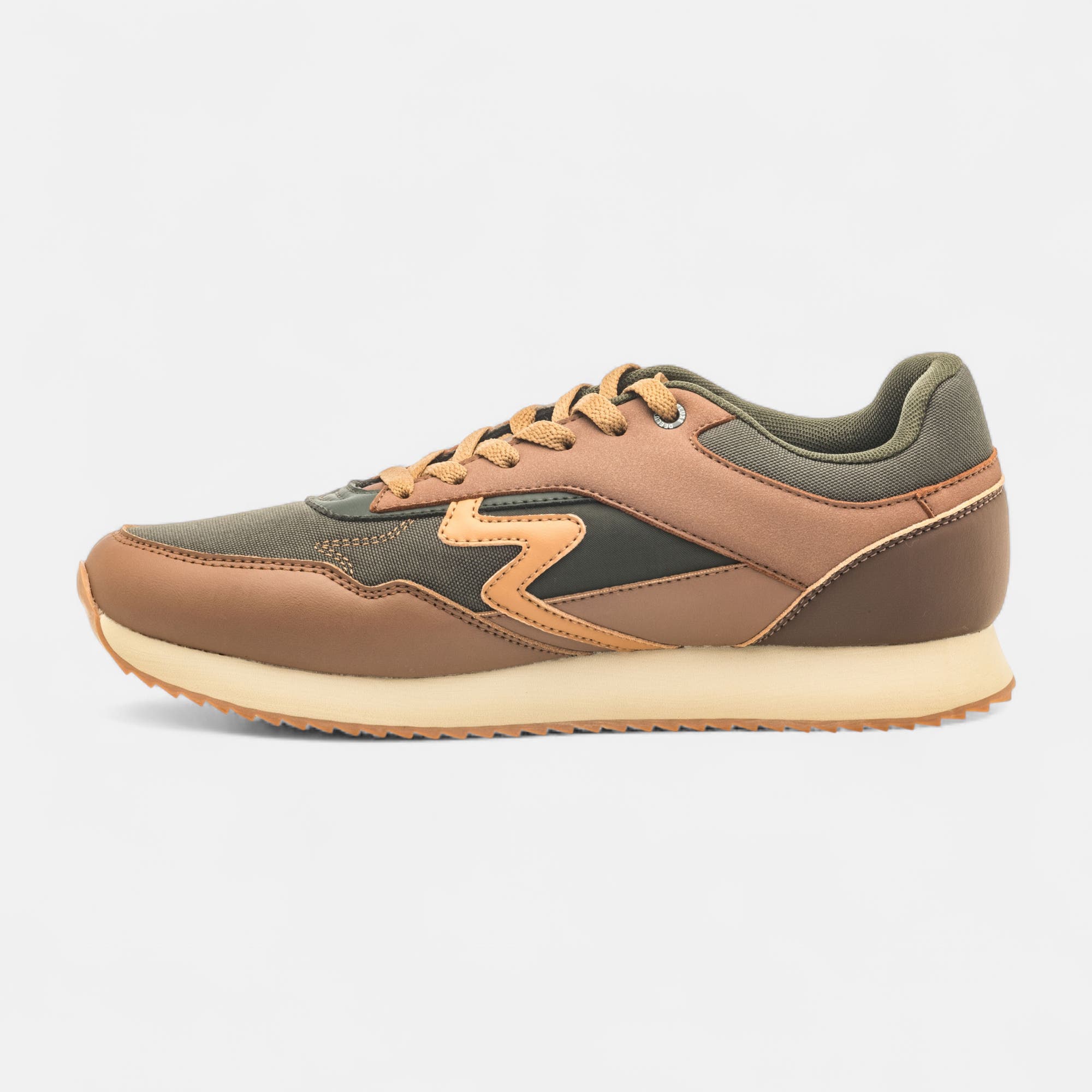 Baskets Homme kaki
