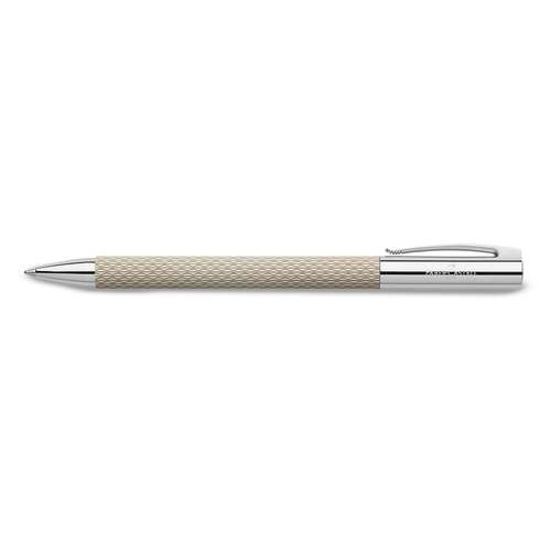 FABER-CASTELL Kugelschreiber Ambition, OpArt White Sand