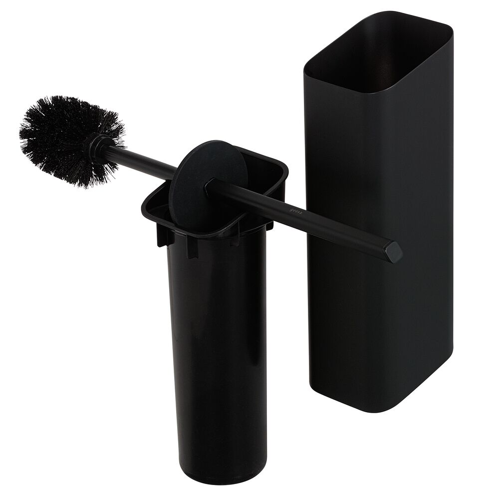 Geesa Shift toiletborstel met houder zwart