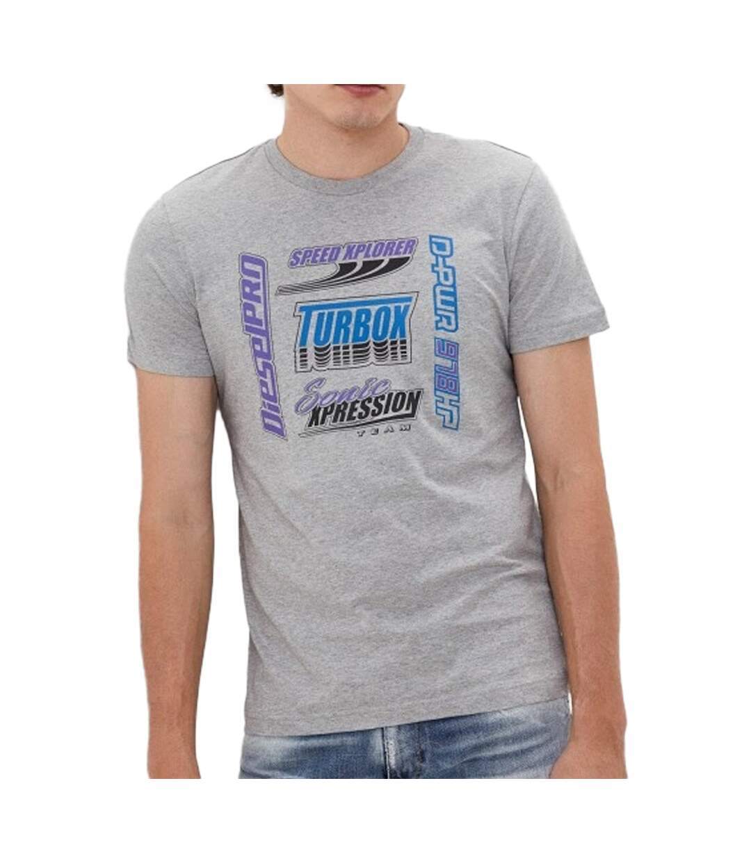 T-shirt Gris Homme Diesel Diegos