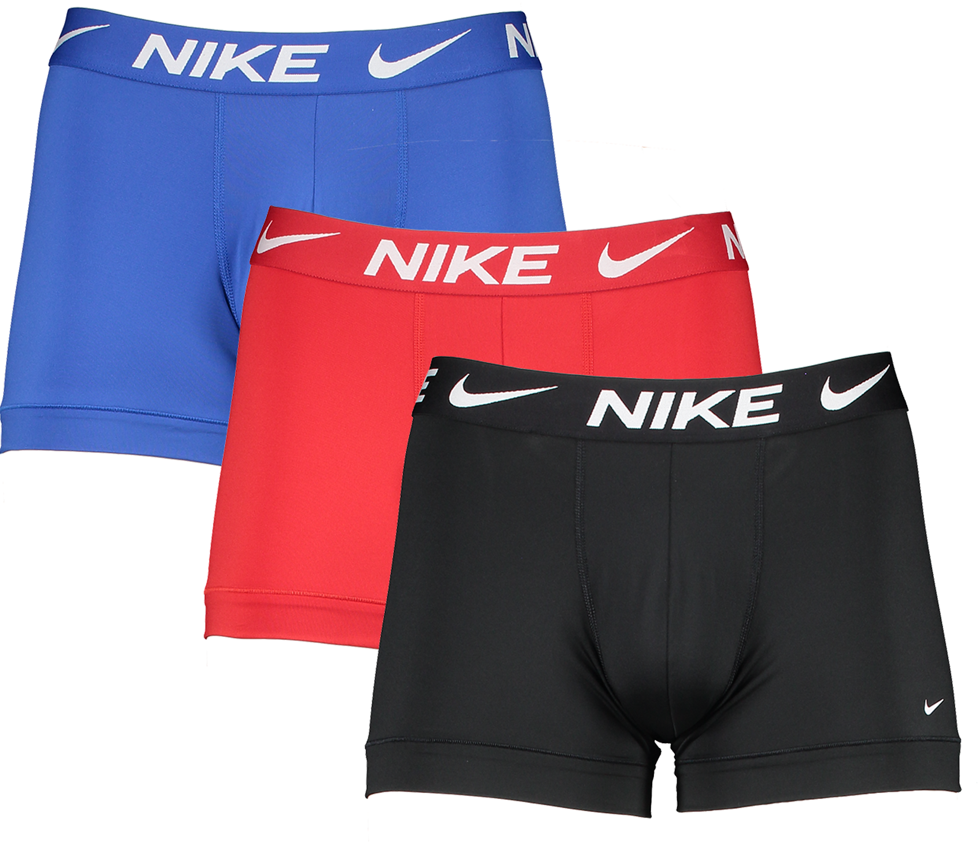 Nike Trunk 3er Pack Rot Blau Schwarz F9SO