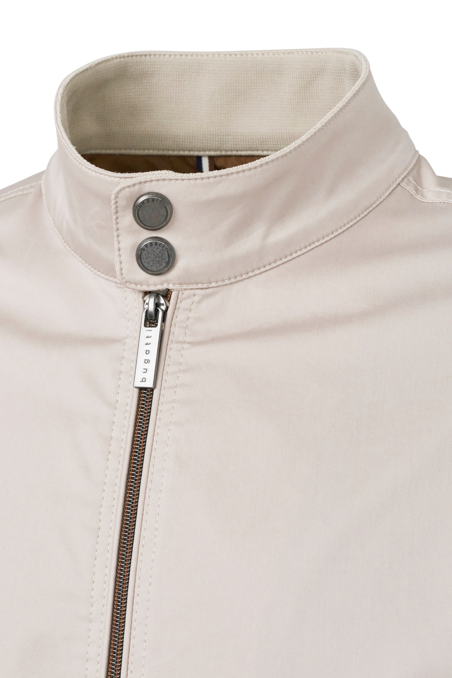bugatti Blouson ohne Kapuze mit Stehkragen & Strickdetails