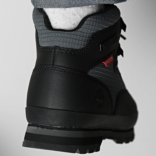 Boots Euro Hiker LF Mid A64ZH Black Grey Helcor