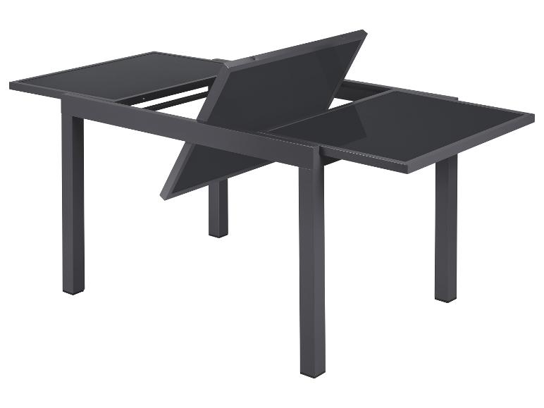 Uitschuifbare aluminium tuintafel Houston
