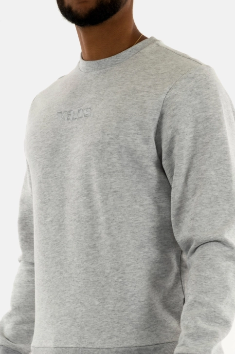 Sweat vans essential relaxed crew 1ql1 light grey heat