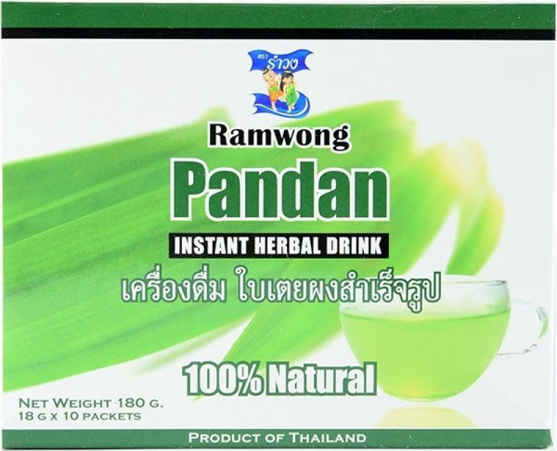 Ramwong Brand Instant Pandan Drank 180g
