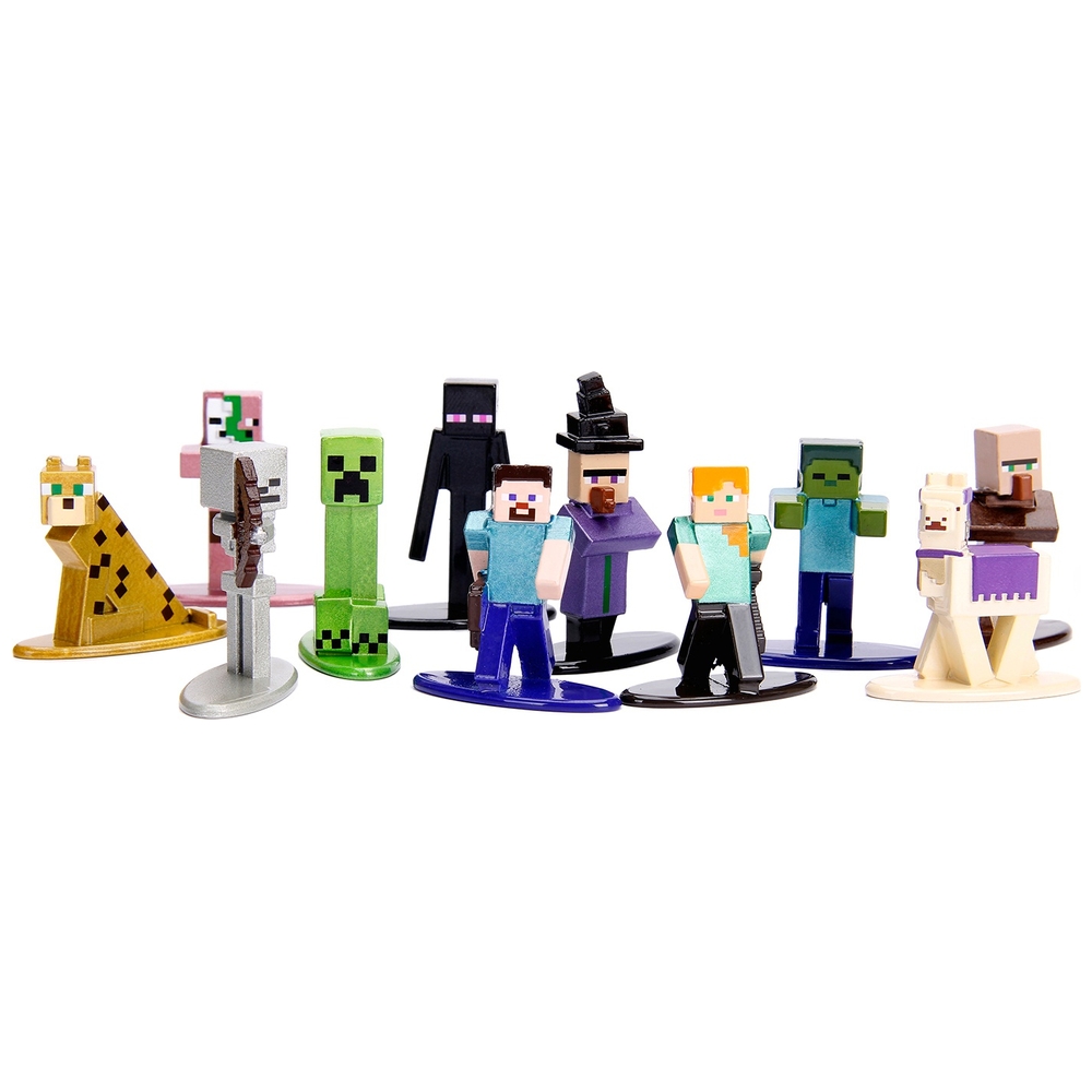 Minecraft Nano-Metallfiguren Blindpack-Sortiment