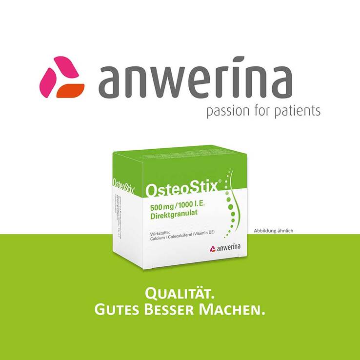 Osteostix 500 mg / 1000 I.E. Direktgranulat Beutel, 120 St