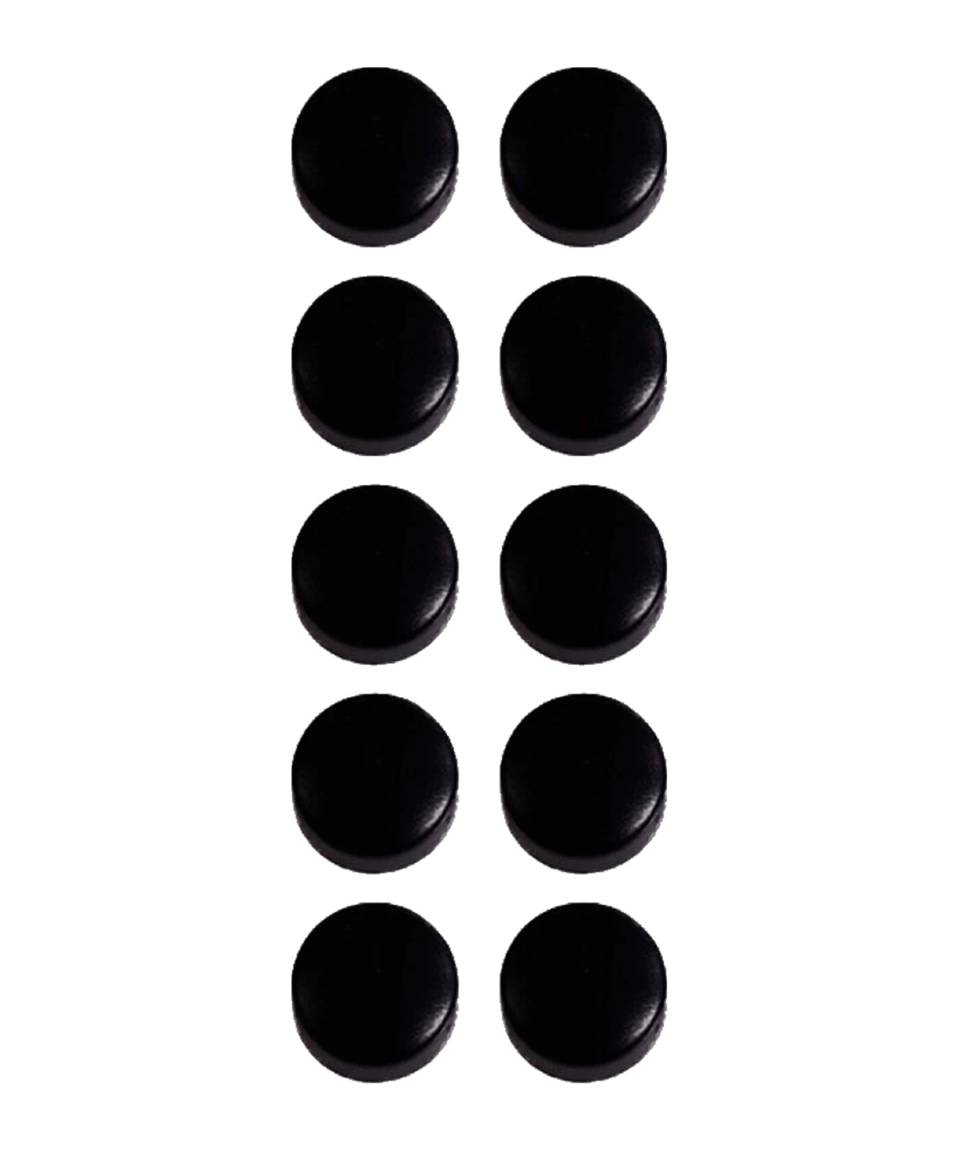 Cawila PRO Rundmagnet 10er Set 10mm Schwarz