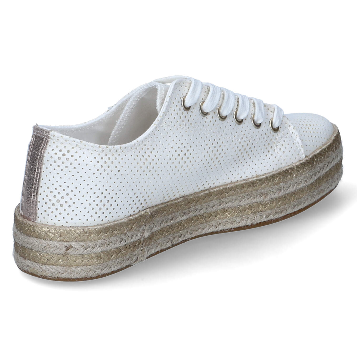Rieker Schnürschuhe - perlweiss