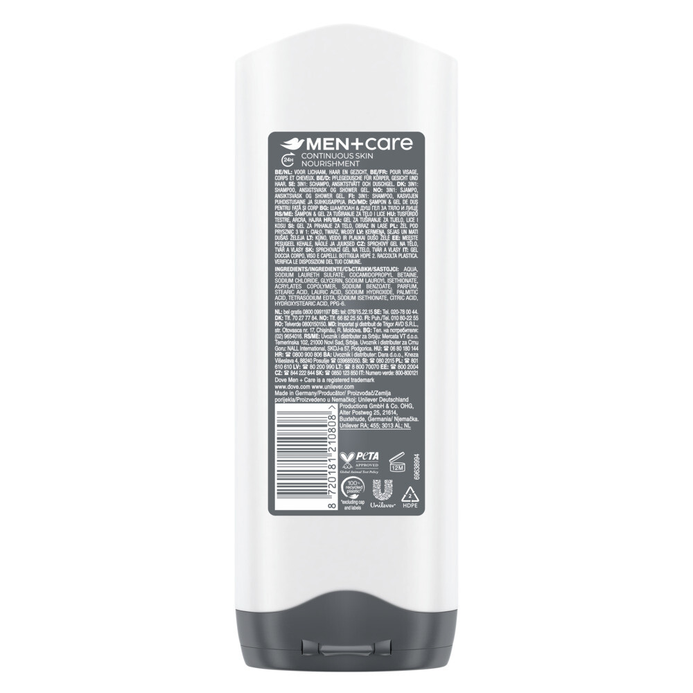 Dove Douchegel Men+ Care Sensitive250 ml
