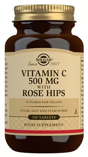 Solgar C-vitamin   Hyben 500 mg - 100 tabl