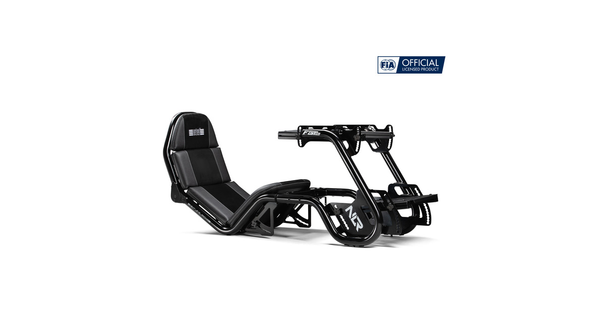 Next Level RacingF-GT Pro Formula and GT racing simulator  (Zwart)