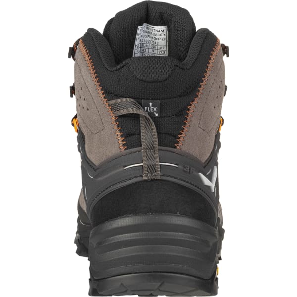 Chaussure de randonnée mid SALEWA MS ALP TRAINER 2 MID GORE-TEX WALLNUT/FLUO ORANGE