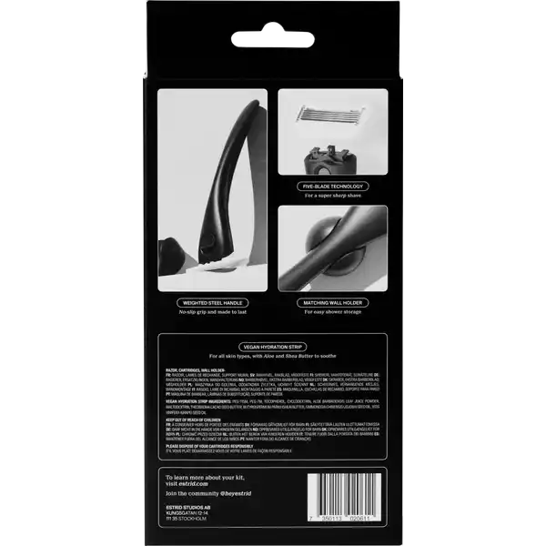 Starter Kit Onyx Rasierer