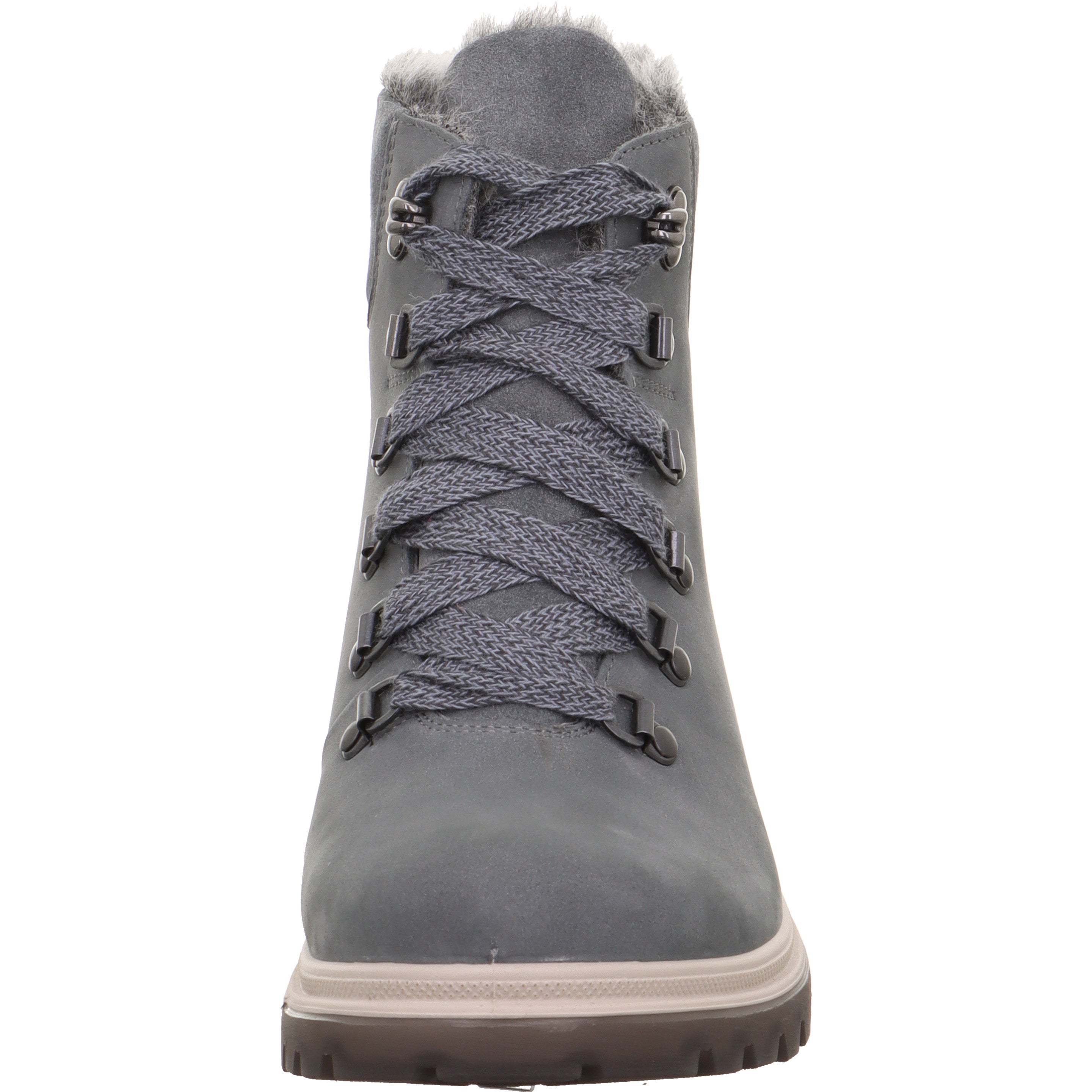 legero MONTA Damen  Schnürboots mit Schnürung - Farbe: Castlerock - Größe: 36