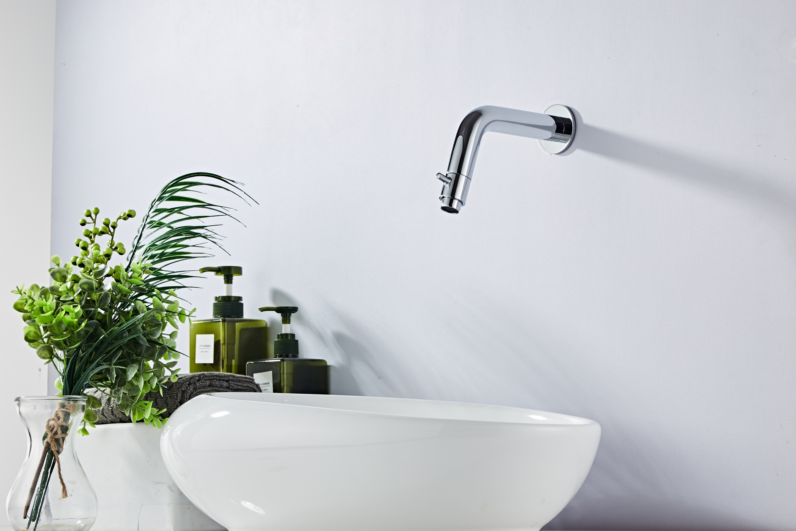 Saniclear Talpa inbouw toiletkraan chroom