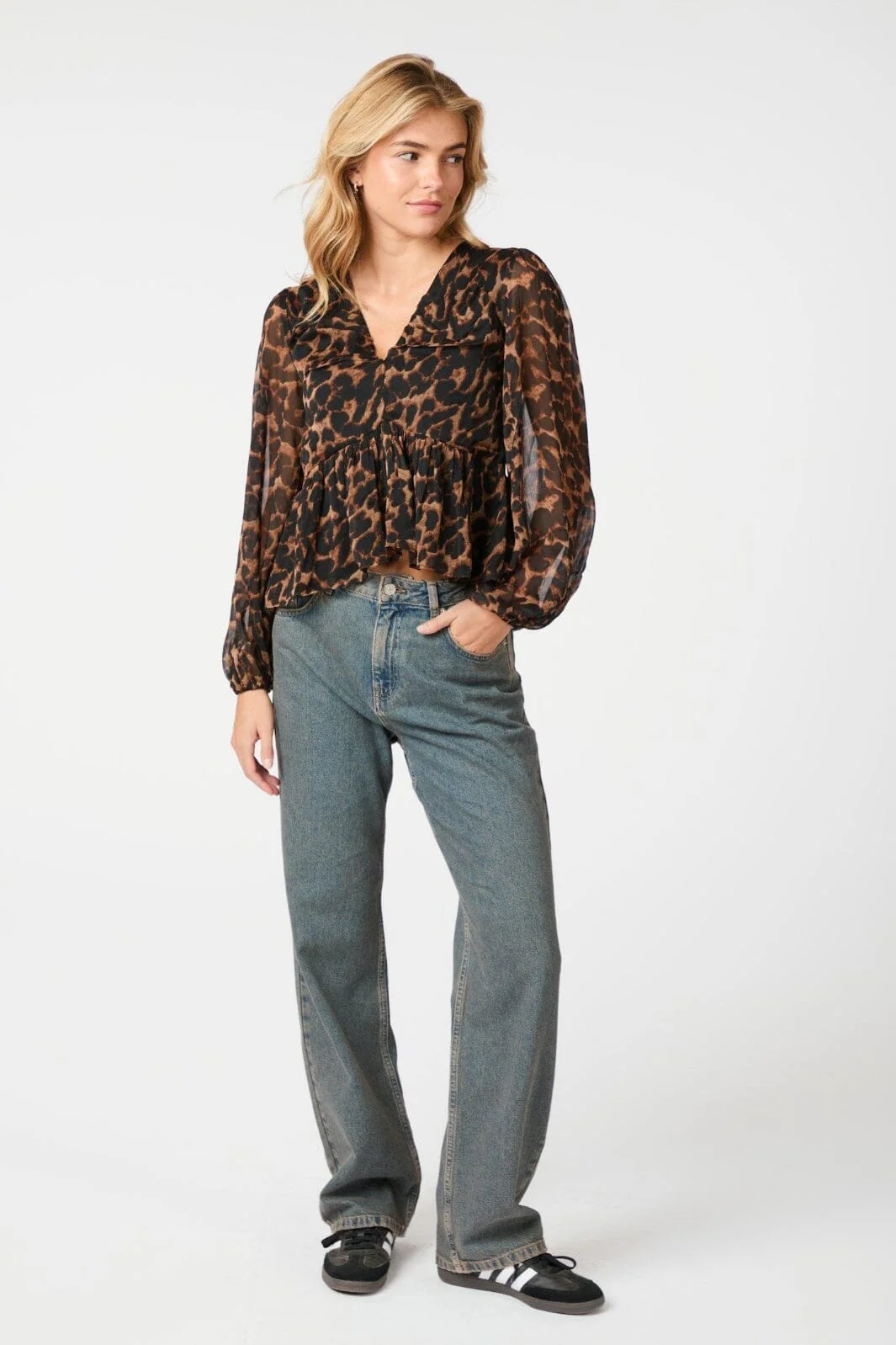 Neo Noir Timmy Leo Blouse 164310