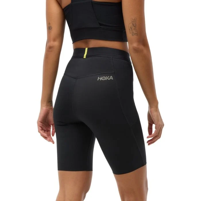 Hoka Dame Korte tights Novafly Knit 9 Inch Shorts Sort