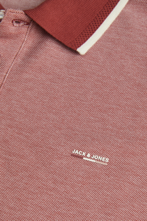 Jack & Jones roze heren polo