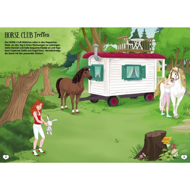 SCHLEICH® Horse Club™ - Glitzer-Anziesticker
