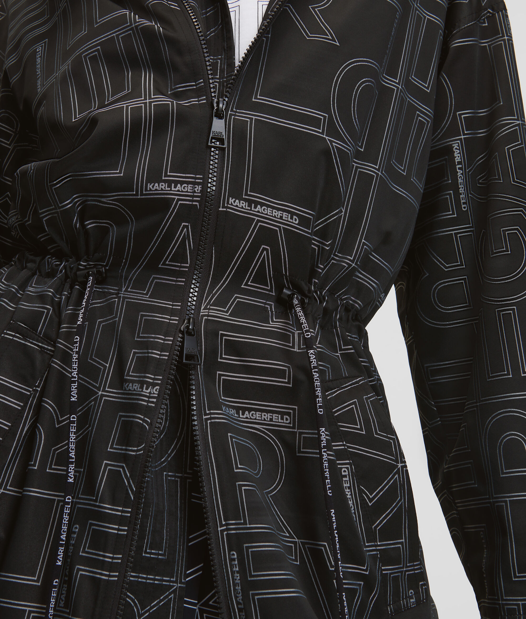 VESTE PARKA AVEC LOGO KARL