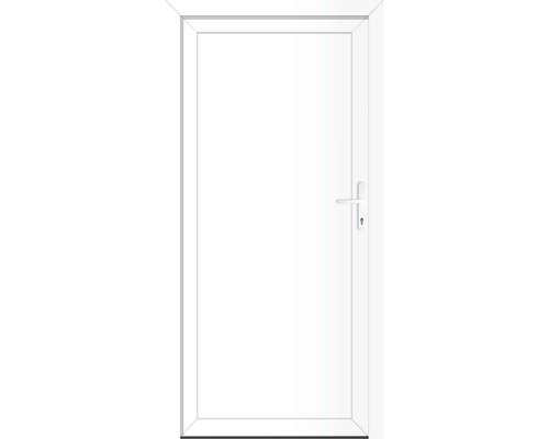 Delaware zij-ingangsdeur 980 x 1980 mm rechts met 5-punts sluitsysteem (wit)