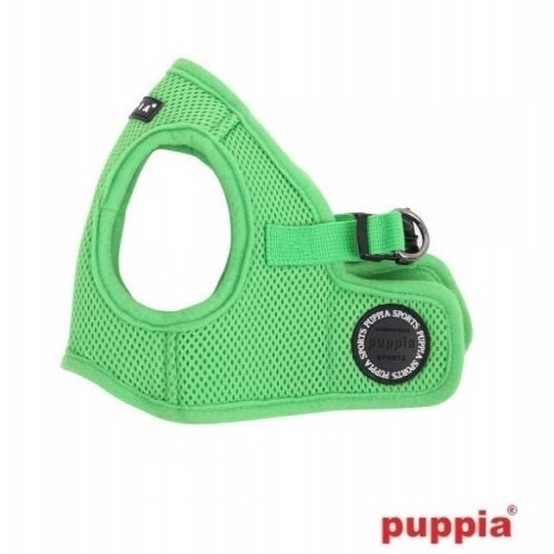 Colete peitoral macio para cães, verde