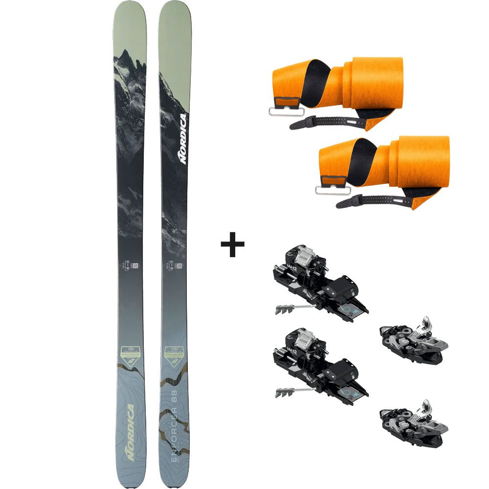 Nordica Enforcer 88 Unlimited 23/24 Tourenski Komplettset & Look Bindung & Fell