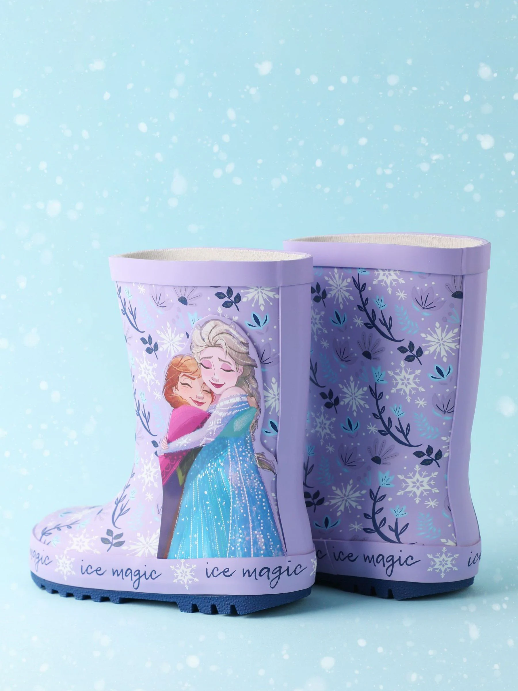 Vanilla Underground Girls Disney Frozen Wellies