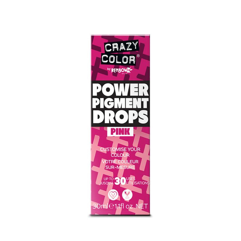 Pigments roses CRAZY COLOR HYPE 30ML