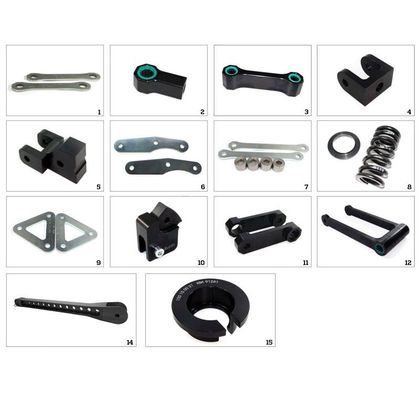 Kit de rabaissement Tecnium moto