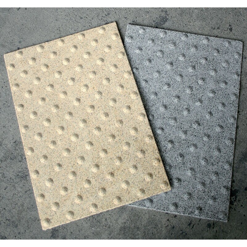 Dalle podotactile Granité - A coller - 400 x 600 mm - extérieur