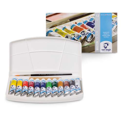 Talens Van Gogh Aquarellkasten mit 12 Tuben