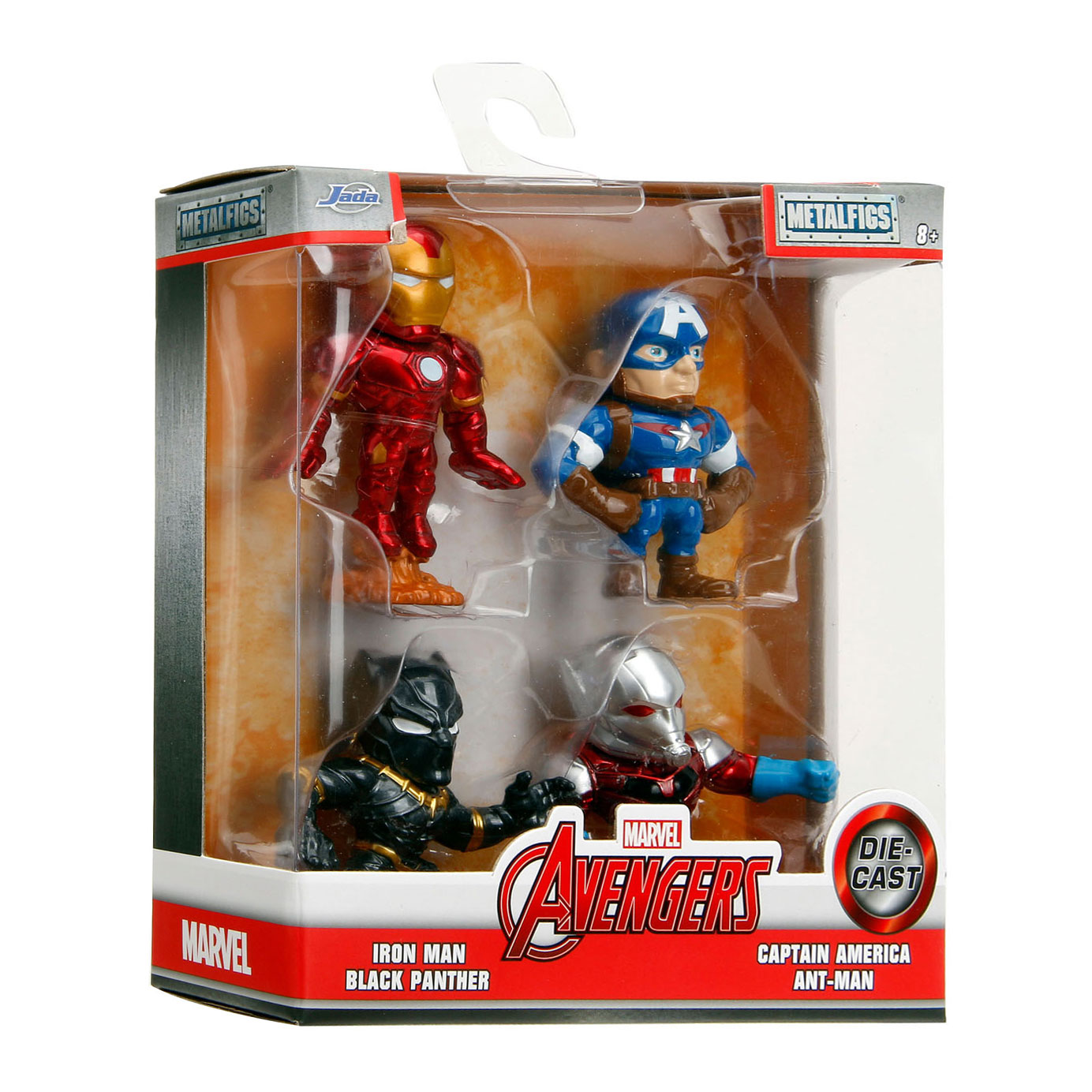 Jada Metalfigs Marvel Avengers, 4st.