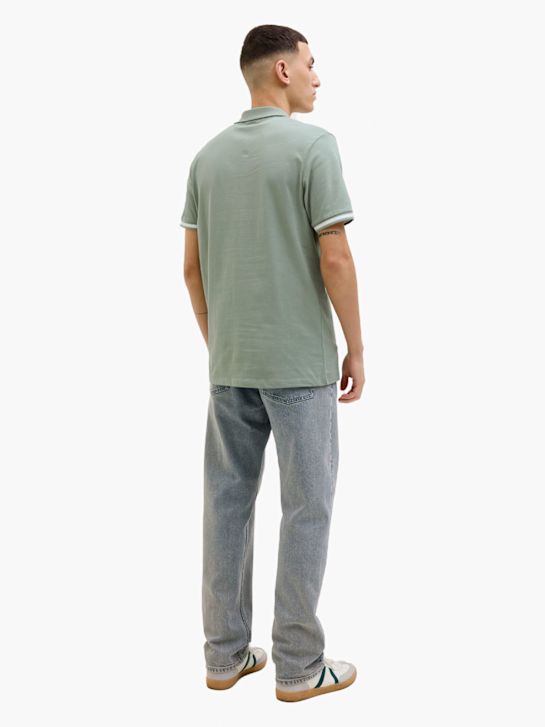 JACK & JONES Polo-Shirt Grün