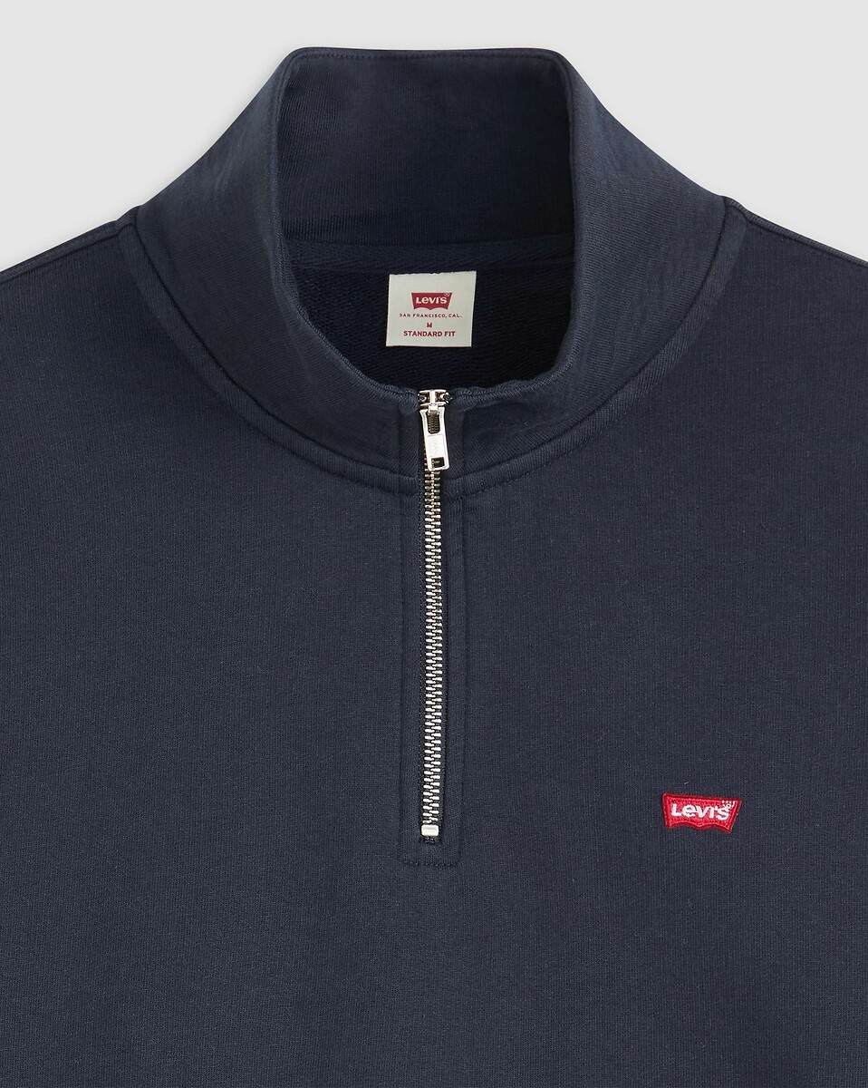 Suéter Levi's com zíper até a metade