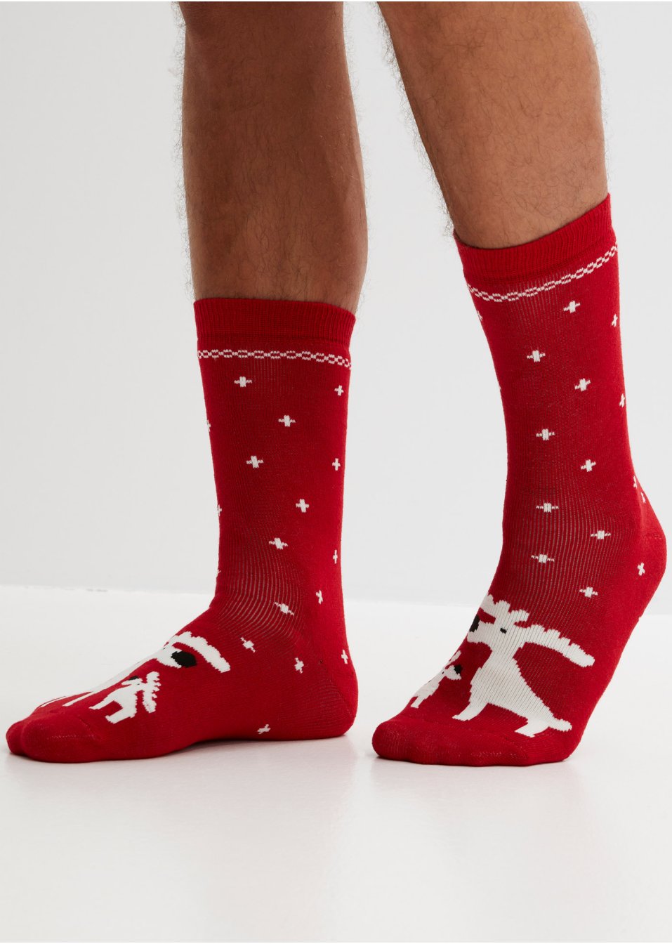 Lot de 3 paires de chaussettes thermo avec intérieur éponge doux et carte cadeau