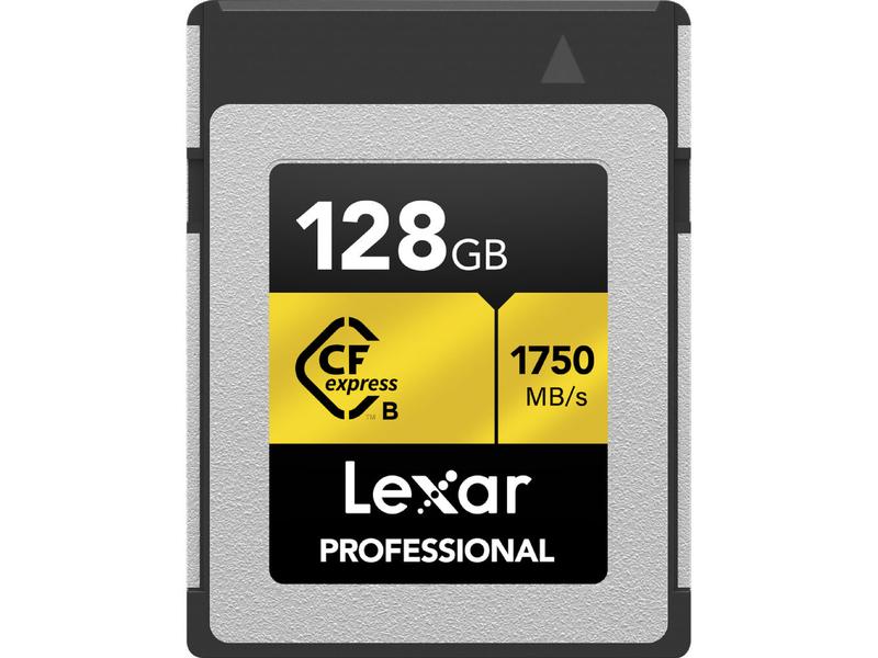 Lexar CF-Karte Professional Type B GOLD Series 128 GB CompactFlash-Speicherkarte
