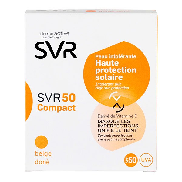 Crème compact beige doré SPF 50 10ml