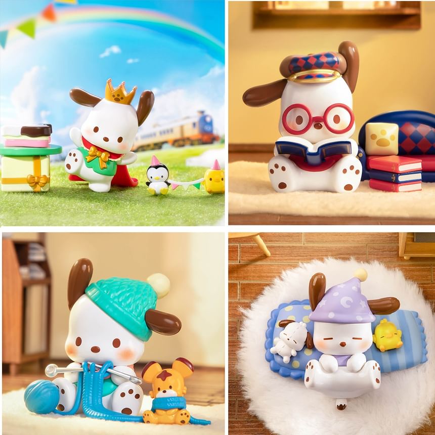 TOPTOY - Pochacco Characters - Time Train Series Figuren (9 Types) (Blind Box)